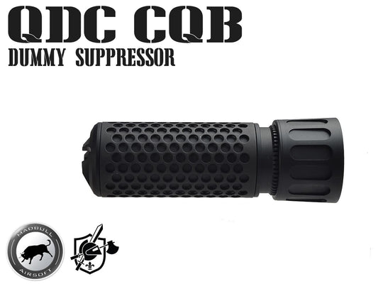 MADBULL KAC QDC CQB Airsoft ダミーサプレッサー  [対応・カラー：14mm正ネジ・BK / 14mm正ネジ・TAN / 14mm逆ネジ・BK / 14mm逆ネジ・TAN]
