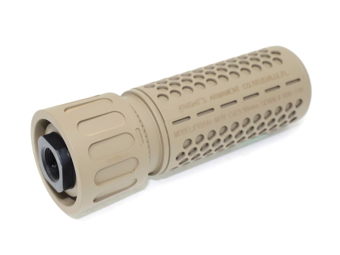 MAD-KA-002 MADBULL KAC QDC Airsoft ダミーサプレッサー TAN 14mm正ネジ-