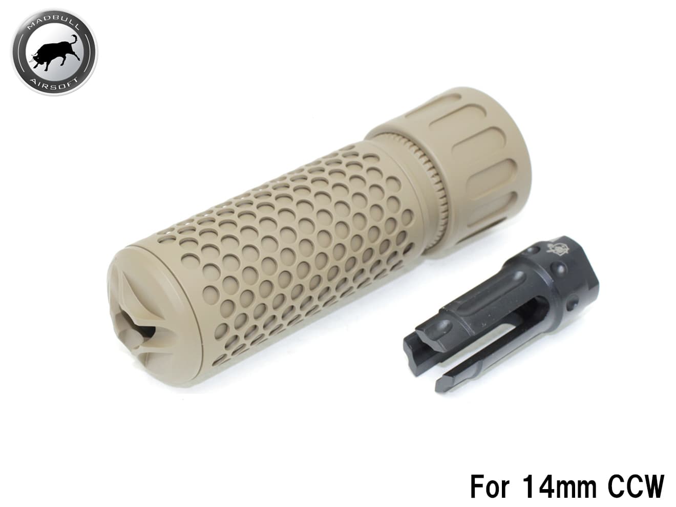 MADBULL KAC QDC CQB Airsoft ダミーサプレッサー [対応・カラー：14mm