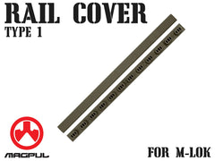【正規品】MAGPUL M-Lok レイルカバー Type1  [カラー：BK / DE / OD / SG]