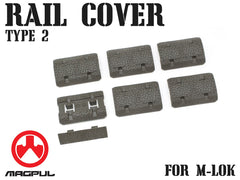 【正規品】MAGPUL M-Lok レイルカバー Type2  [カラー：BK / DE / OD / Pink / SG]