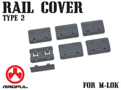 【正規品】MAGPUL M-Lok レイルカバー Type2  [カラー：BK / DE / OD / Pink / SG]