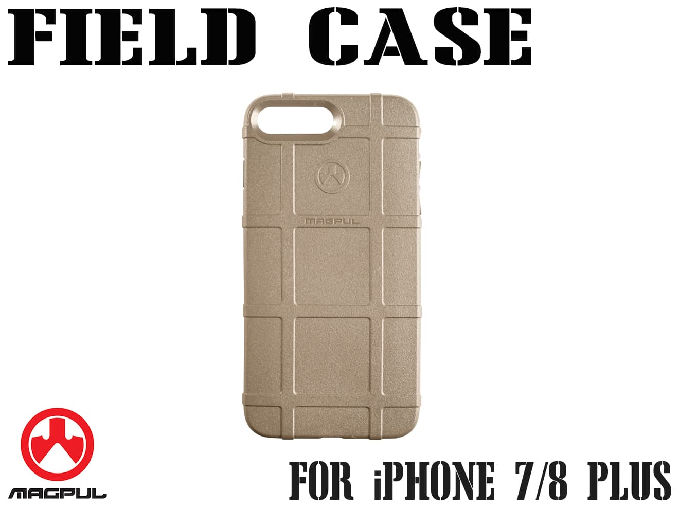 【正規品】MAGPUL iPhone 7/8 PLUS フィールドケース [カラー：ブラック / FDE]