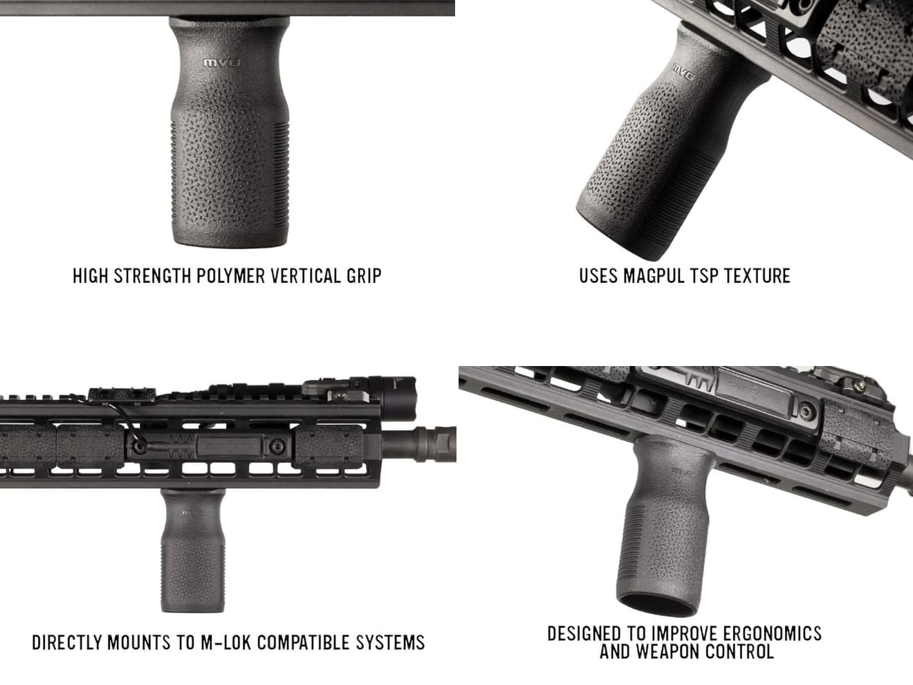 【正規品】MAGPUL MVG フォアグリップ M-LOK [カラー：ブラック / DE]