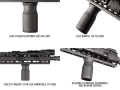 【正規品】MAGPUL MVG フォアグリップ M-LOK [カラー：ブラック / DE]