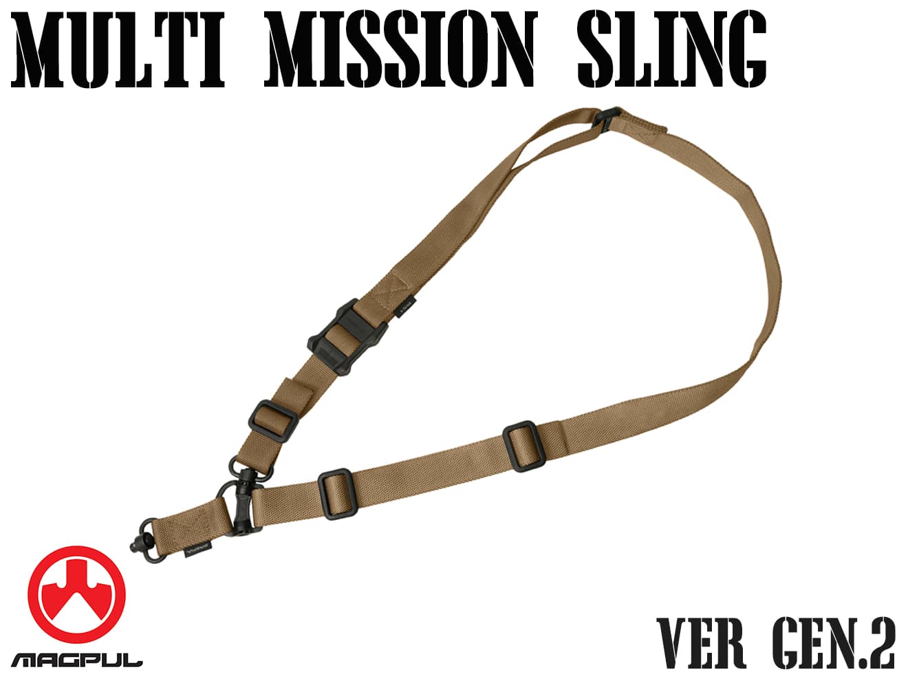 MAGPUL MS3 Multi Mission Sling GEN2 COY (検 米軍実物