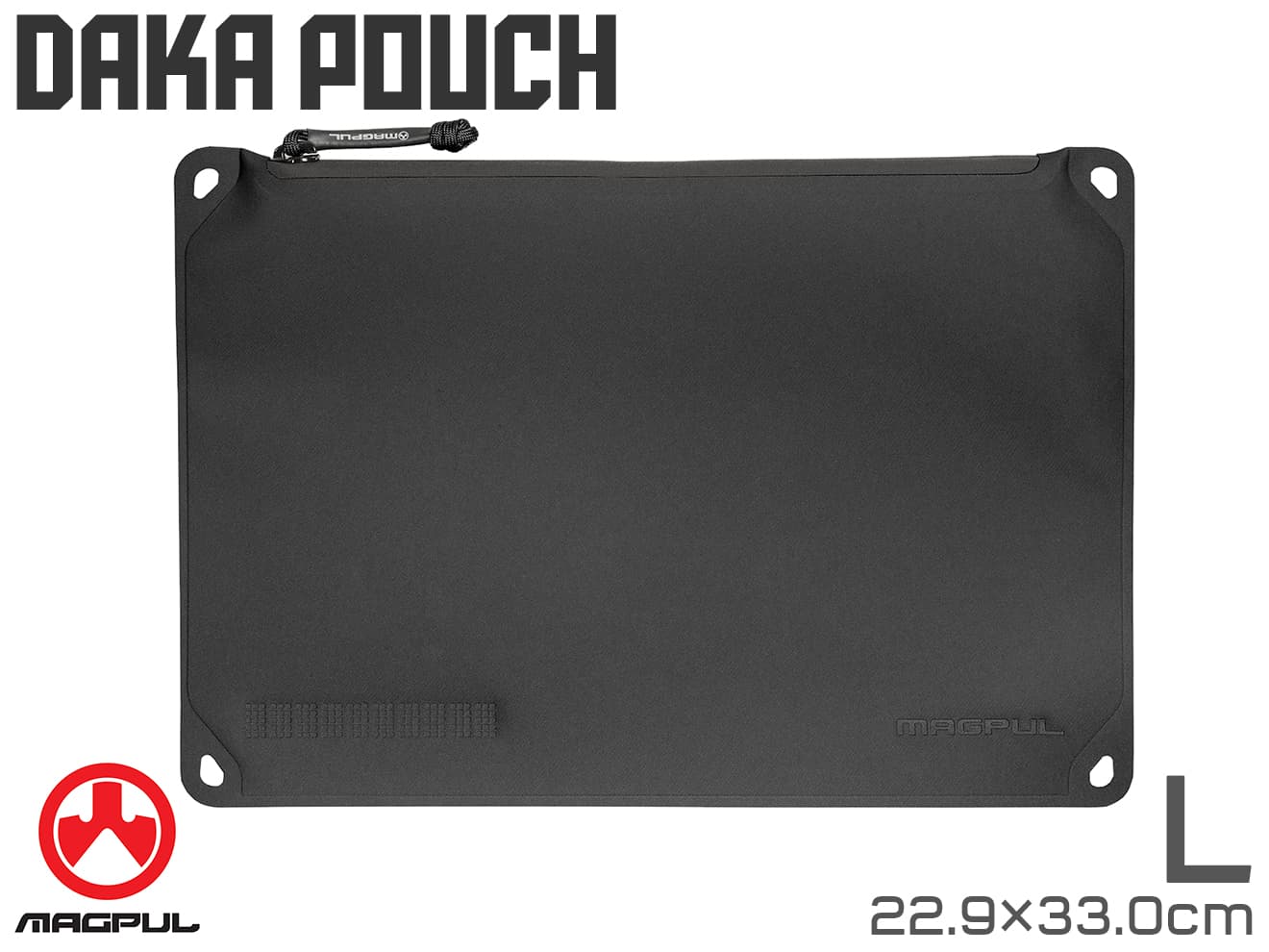 【正規品】MAGPUL DAKA ポーチ [カラー / サイズ：BK / スモール / FDE / スモール / BK / ミディアム / FDE / ミディアム / BK / ラージ / FDE / ラージ / BK / XL / FDE / XL]