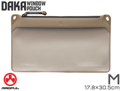 【正規品】MAGPUL DAKA Window ポーチ [カラー / サイズ：BK / スモール / FDE / スモール / BK / ミディアム / FDE / ミディアム / BK / ラージ / FDE / ラージ]
