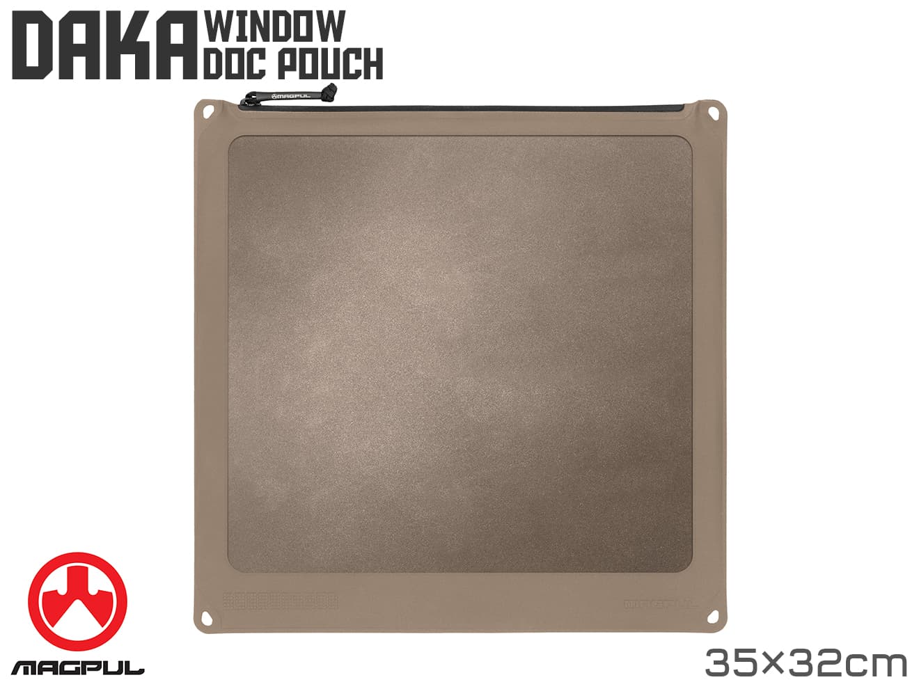 【正規品】MAGPUL DAKA Window ドキュメントポーチ BK [カラー：BK / FDE]