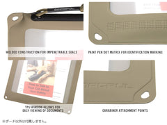 【正規品】MAGPUL DAKA Window ドキュメントポーチ BK [カラー：BK / FDE]