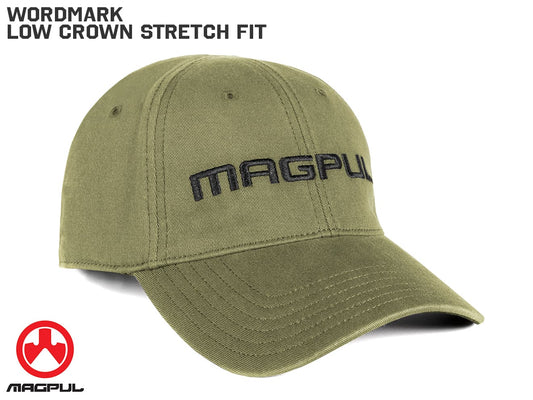 【正規品】Magpul Wordmark Low Crown ストレッチフィット S / M [カラー：オリーブドラブ / カーキ]