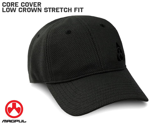 Magpul CoreCover Low Crown ストレッチフィット メッシュキャップ  S/M BK