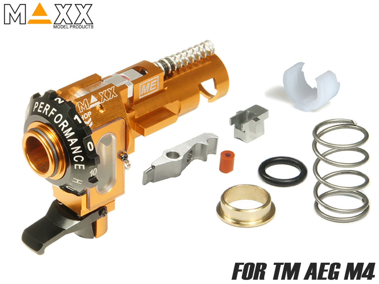 MAXX アルミCNC ホップアップチャンバーME PRO for TM AEG M4 [仕様：LEDモジュール有 / 無]