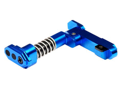 MAXX アルミCNC アドバンスド マガジンキャッチ Style B for AEG M4 [カラー：ブラック / ブルー / ゴールド / レッド]