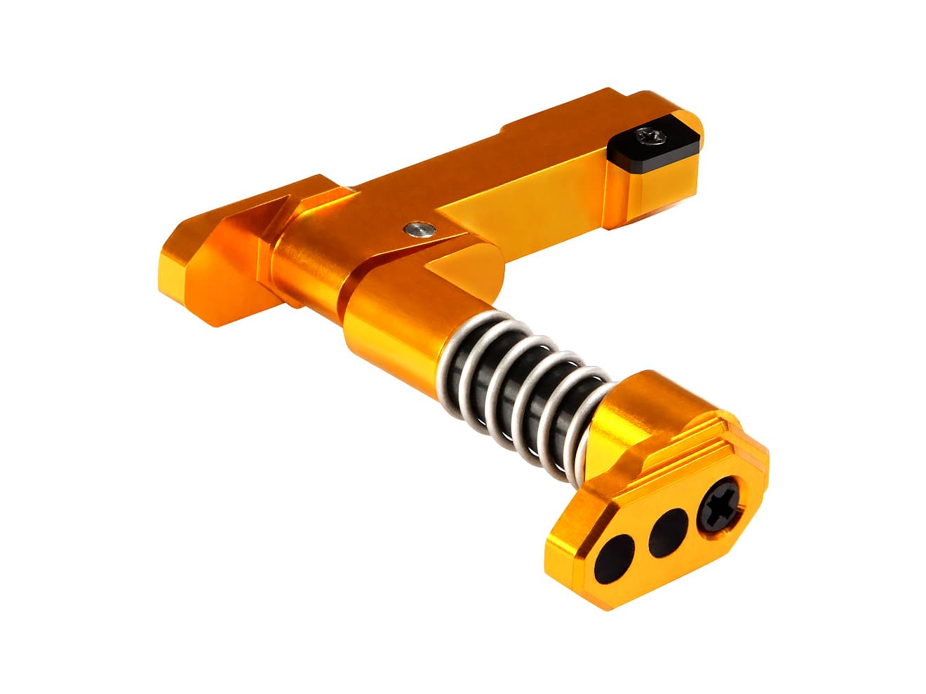 MAXX アルミCNC アドバンスド マガジンキャッチ Style B for AEG M4 [カラー：ブラック / ブルー / ゴールド / レッド]