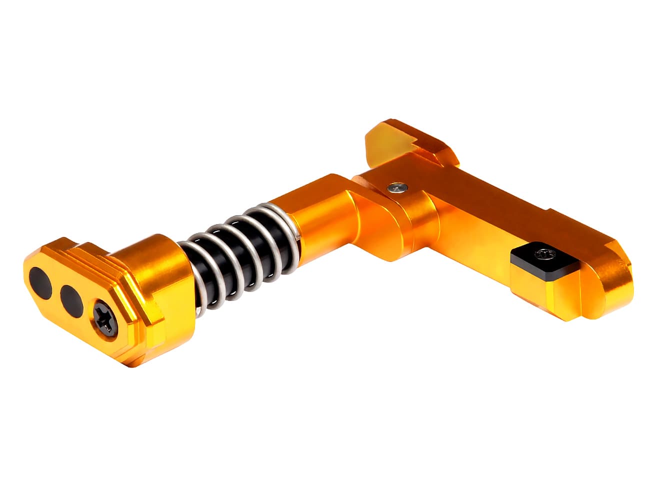 MAXX アルミCNC アドバンスド マガジンキャッチ Style B for AEG M4 [カラー：ブラック / ブルー / ゴールド / レッド]