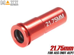 MAXX アルミCNC ダブルOリング エアシールノズル [長さ：19.5mm / 20.5mm / 20.75mm / 21mm / 21.25mm / 21.5mm / 21.75mm / 22mm / 22.25mm / 22.5mm]