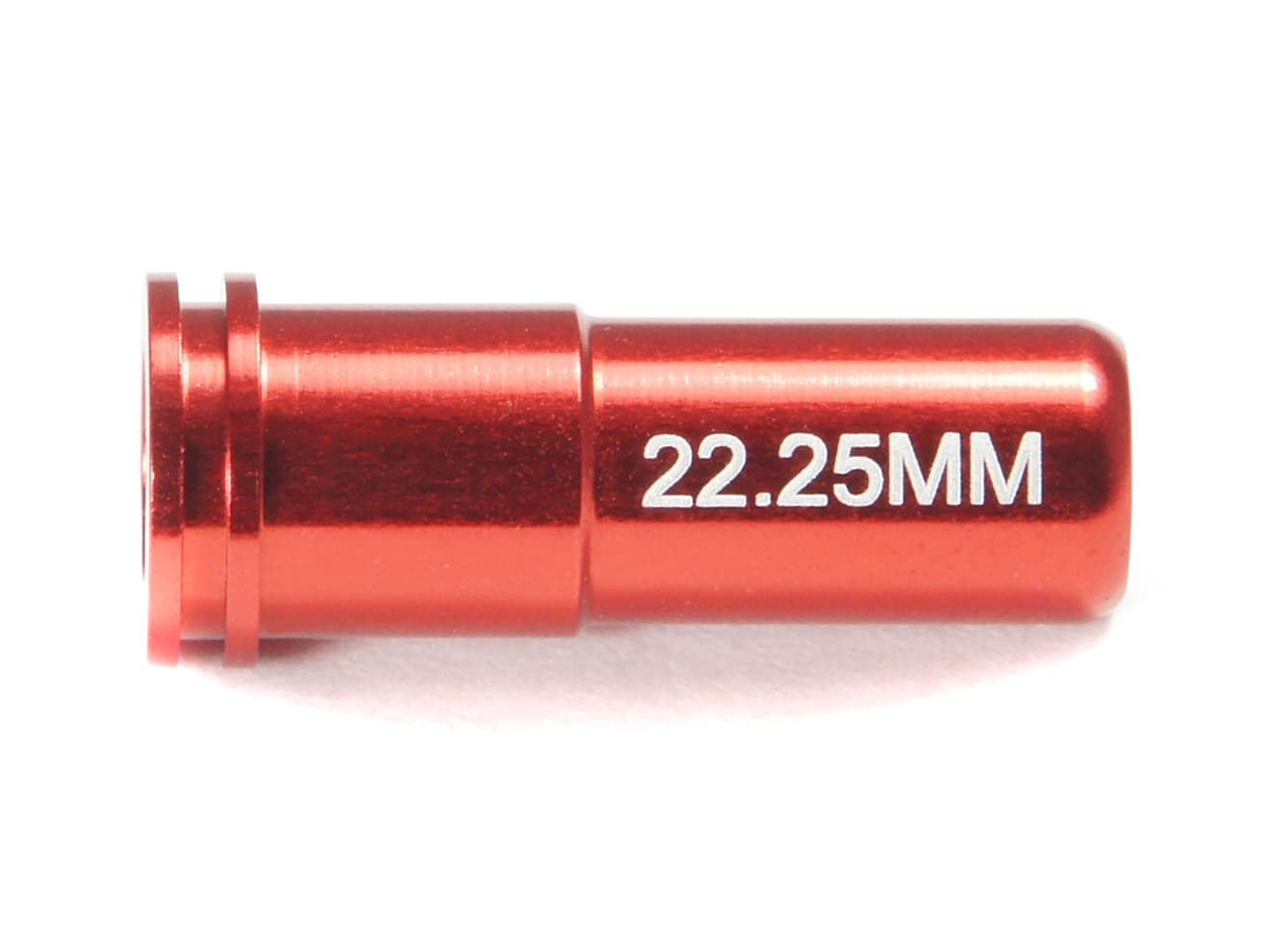 MAXX アルミCNC ダブルOリング エアシールノズル [長さ：19.5mm / 20.5mm / 20.75mm / 21mm / 21.25mm / 21.5mm / 21.75mm / 22mm / 22.25mm / 22.5mm]