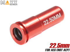 MAXX アルミCNC ダブルOリング エアシールノズル [長さ：19.5mm / 20.5mm / 20.75mm / 21mm / 21.25mm / 21.5mm / 21.75mm / 22mm / 22.25mm / 22.5mm]