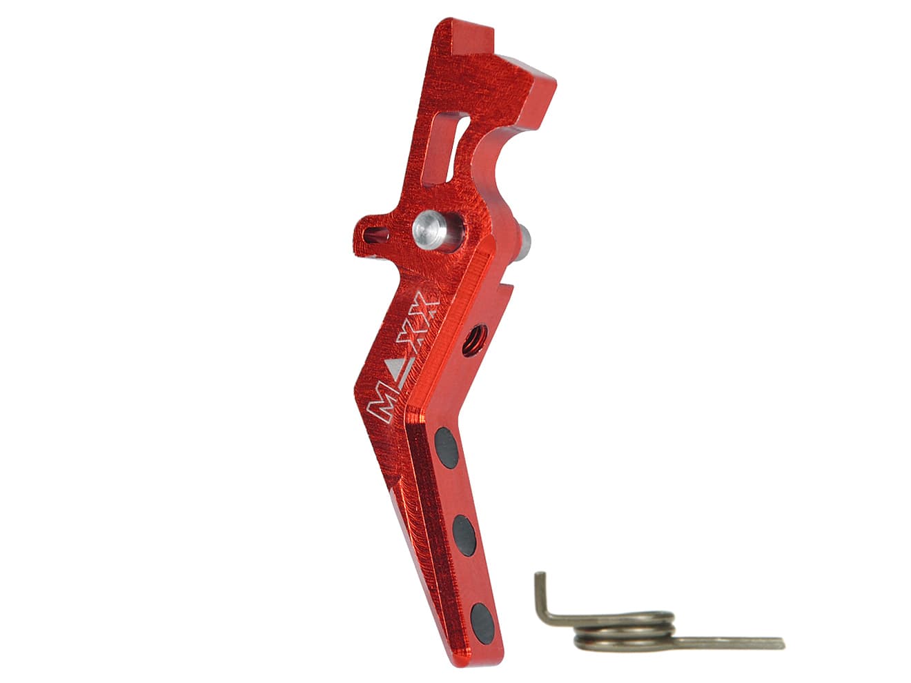 MAXX アルミCNC アドバンスド トリガー type A for AEG M4 [カラー：ブラック / オレンジ / シルバー / レッド / ブルー / チタン]