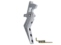 MAXX アルミCNC アドバンスド トリガー type A for AEG M4 [カラー：ブラック / オレンジ / シルバー / レッド / ブルー / チタン]