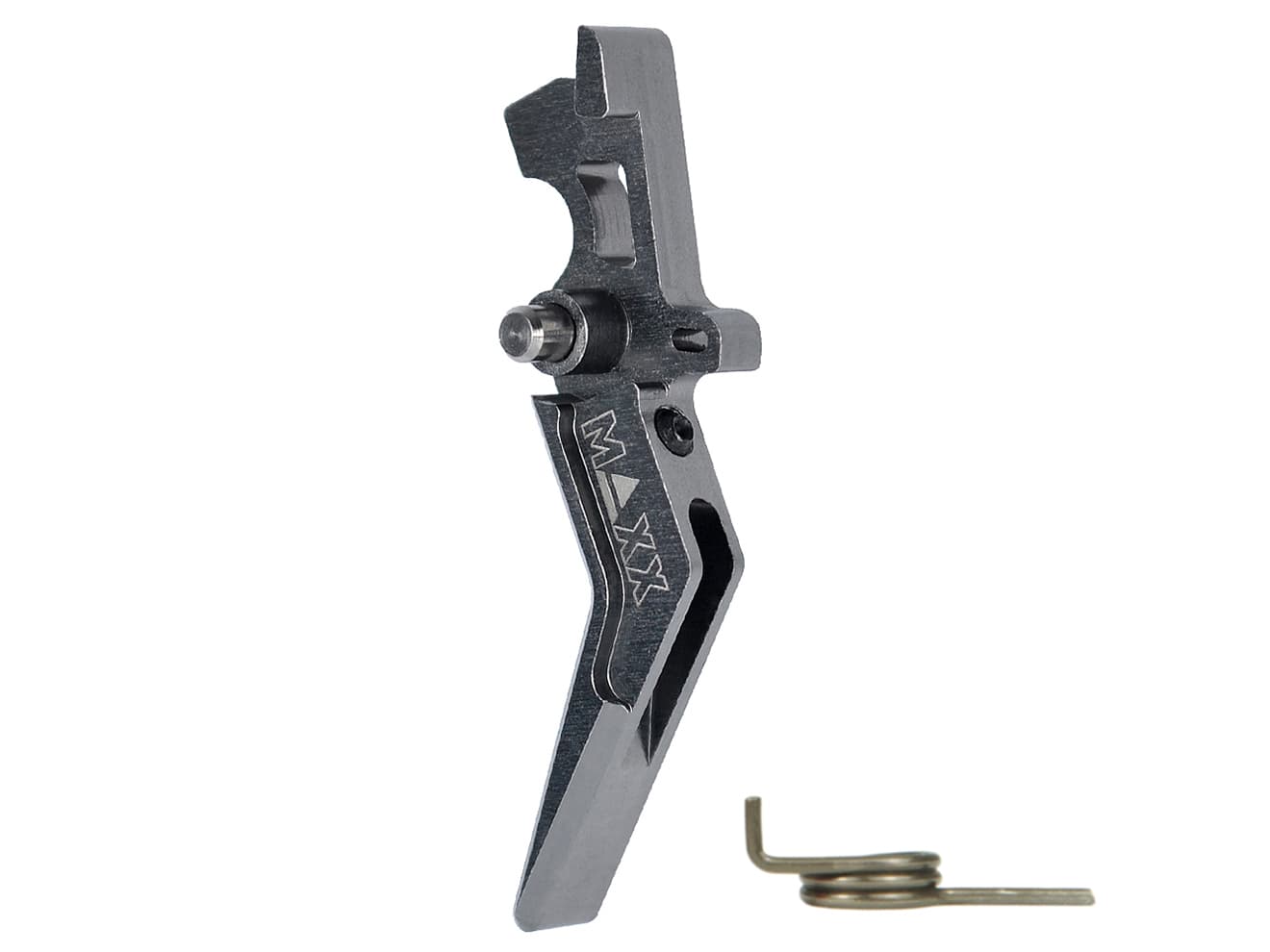 MAXX アルミCNC アドバンスド トリガー type A for AEG M4 [カラー：ブラック / オレンジ / シルバー / レッド / ブルー / チタン]