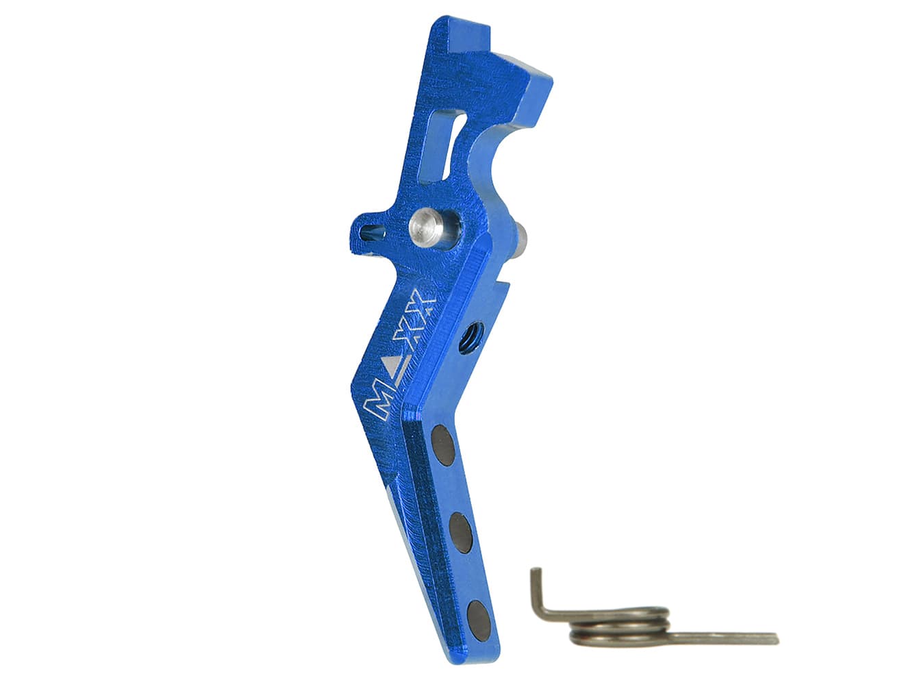 MAXX アルミCNC アドバンスド トリガー type A for AEG M4 [カラー：ブラック / オレンジ / シルバー / レッド / ブルー / チタン]