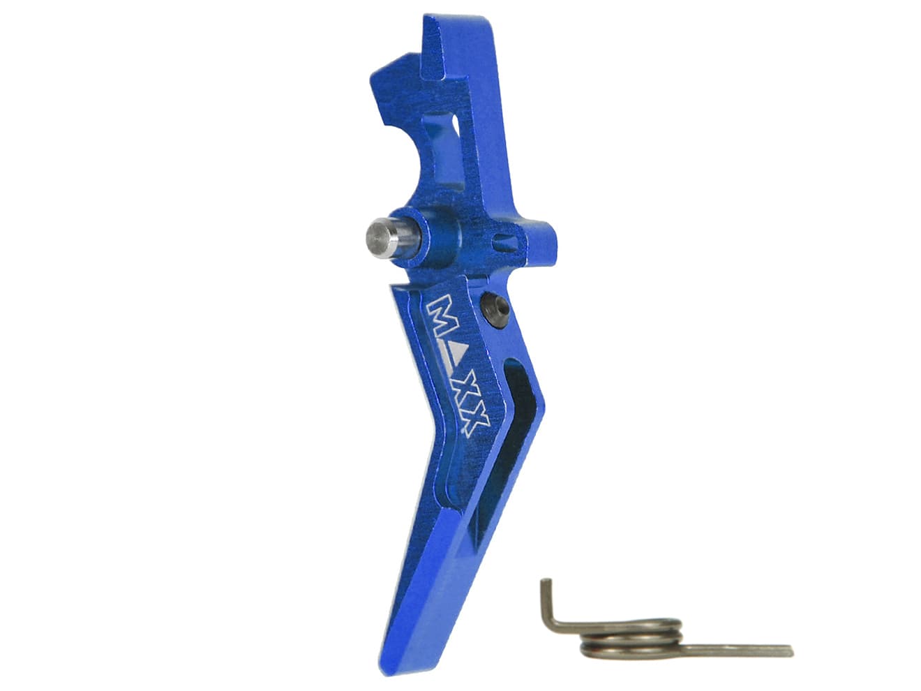 MAXX アルミCNC アドバンスド トリガー type A for AEG M4 [カラー：ブラック / オレンジ / シルバー / レッド / ブルー / チタン]