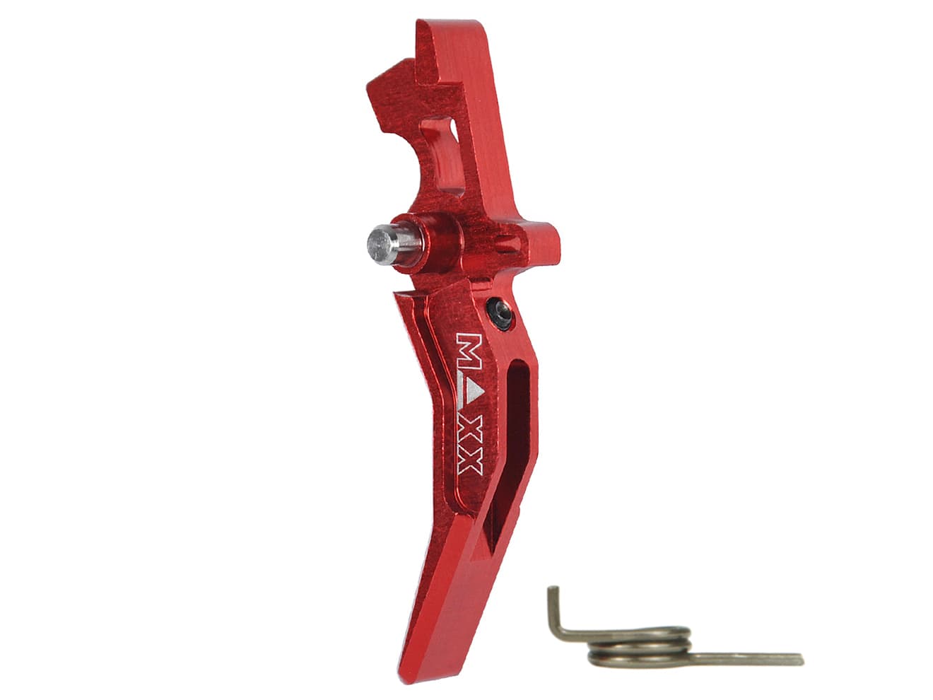 MAXX アルミCNC アドバンスド トリガー type C for AEG M4 [カラー：ブラック / オレンジ / シルバー / レッド / ブルー / チタン]