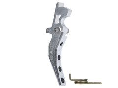 MAXX アルミCNC アドバンスド トリガー type C for AEG M4 [カラー：ブラック / オレンジ / シルバー / レッド / ブルー / チタン]