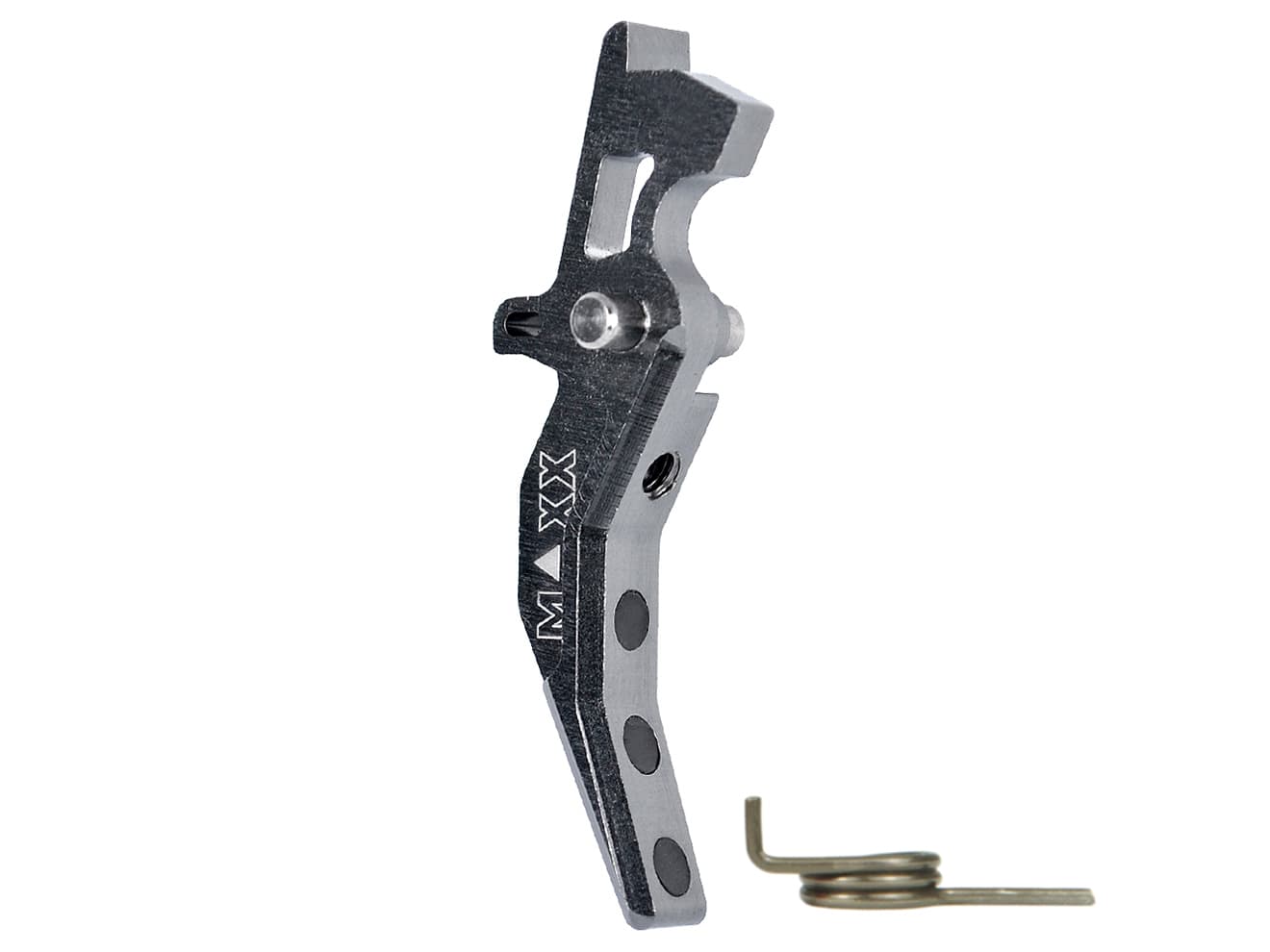 MAXX アルミCNC アドバンスド トリガー type C for AEG M4 [カラー：ブラック / オレンジ / シルバー / レッド / ブルー / チタン]