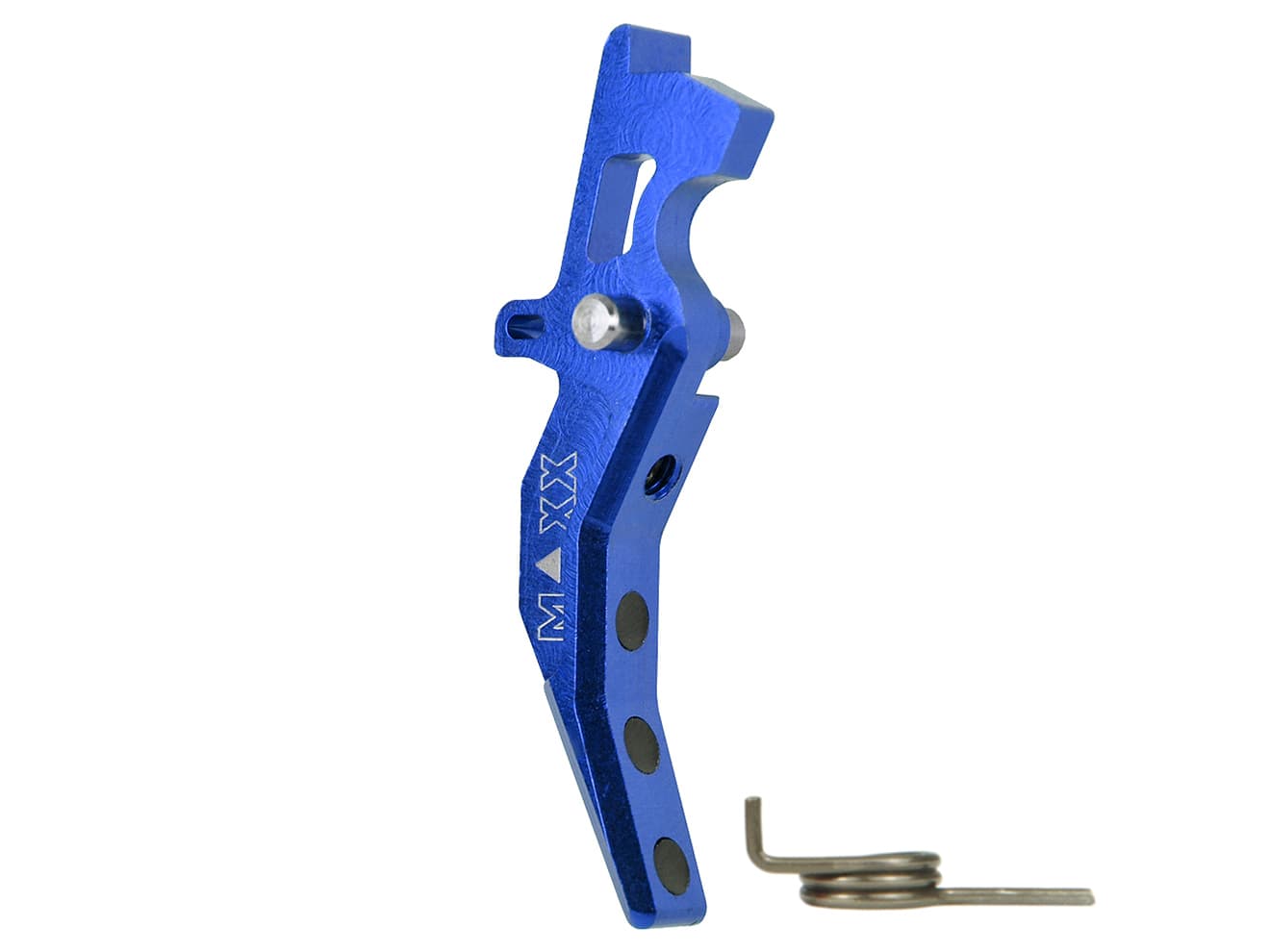 MAXX アルミCNC アドバンスド トリガー type C for AEG M4 [カラー：ブラック / オレンジ / シルバー / レッド / ブルー / チタン]