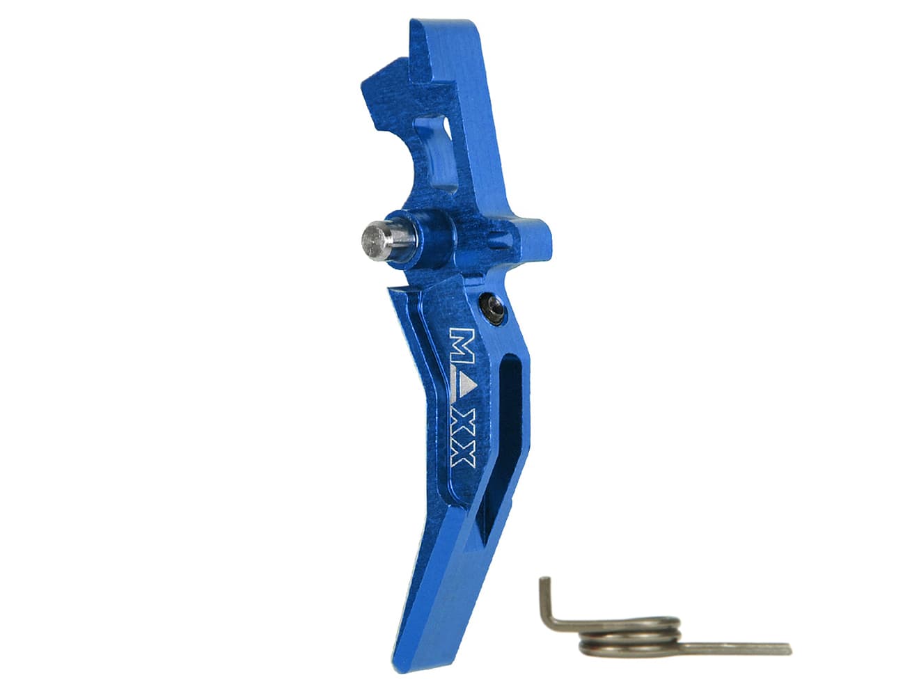 MAXX アルミCNC アドバンスド トリガー type C for AEG M4 [カラー：ブラック / オレンジ / シルバー / レッド / ブルー / チタン]