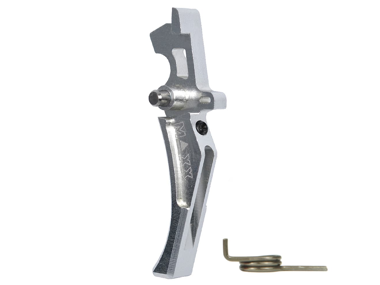 MAXX アルミCNC アドバンスド トリガー type D for AEG M4 [カラー：ブラック / オレンジ / シルバー / レッド / ブルー / チタン]