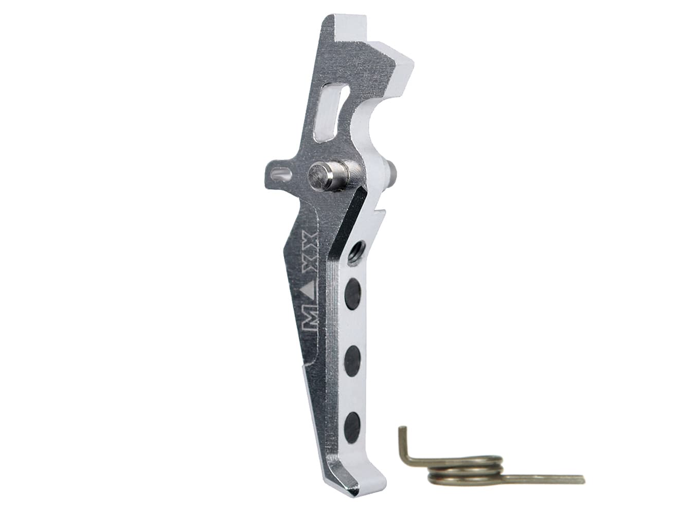 MAXX アルミCNC アドバンスド トリガー type E for AEG M4 [カラー：ブラック / オレンジ / シルバー / レッド / ブルー / チタン]