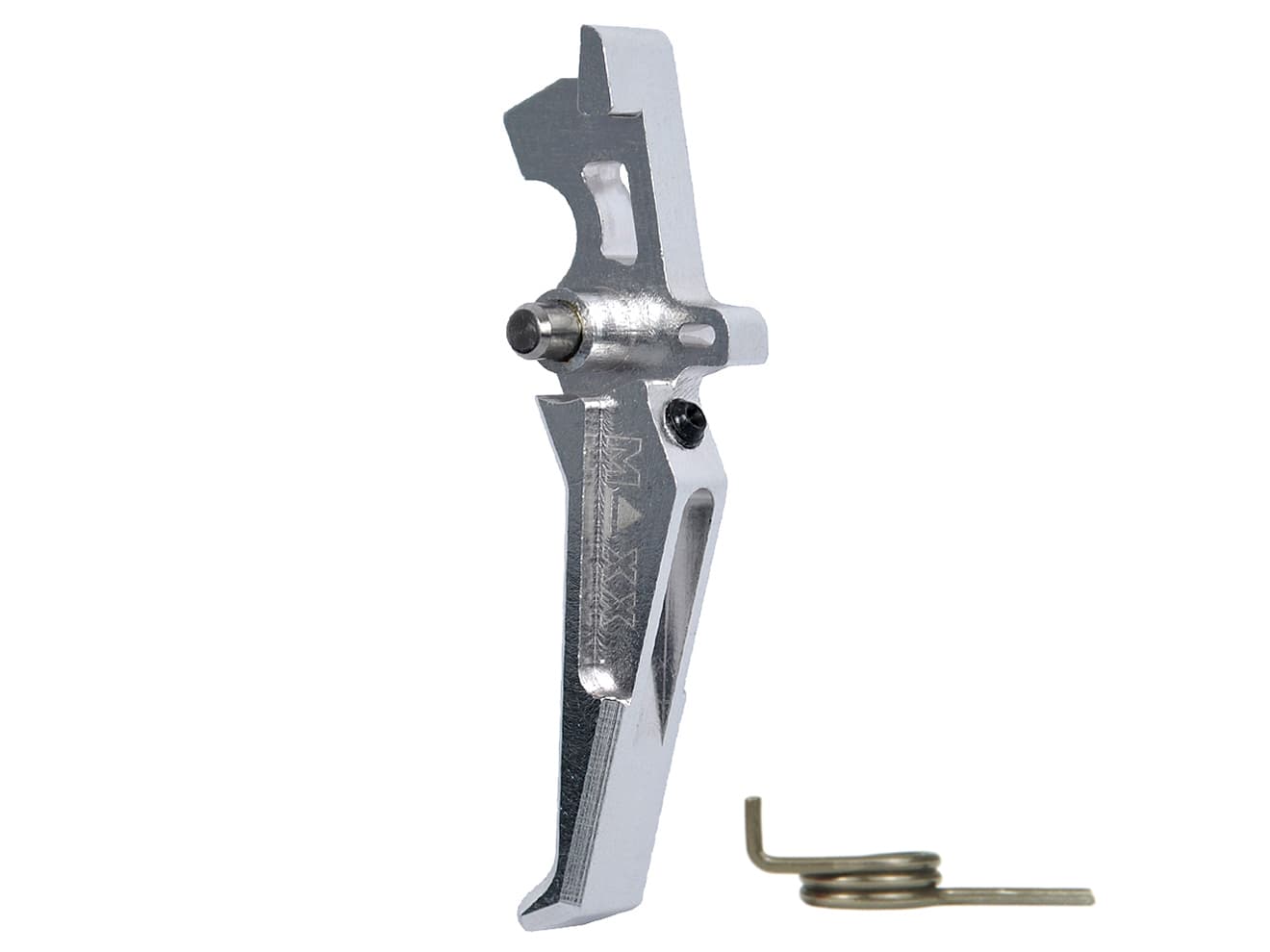 MAXX アルミCNC アドバンスド トリガー type E for AEG M4 [カラー：ブラック / オレンジ / シルバー / レッド / ブルー / チタン]