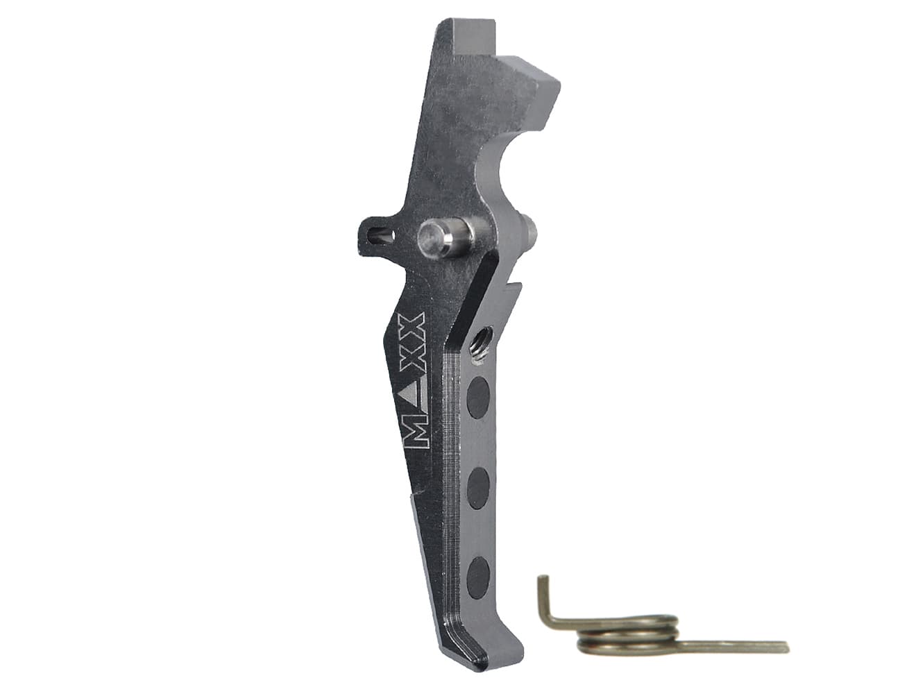 MAXX アルミCNC アドバンスド トリガー type E for AEG M4 [カラー：ブラック / オレンジ / シルバー / レッド / ブルー / チタン]