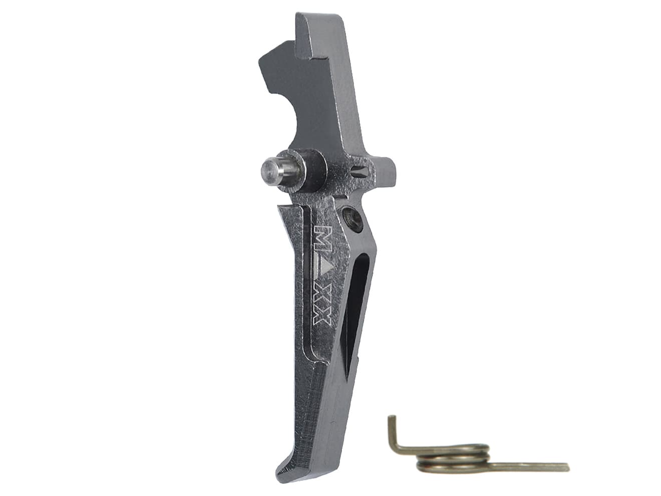 MAXX アルミCNC アドバンスド トリガー type E for AEG M4 [カラー：ブラック / オレンジ / シルバー / レッド / ブルー / チタン]