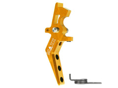 MAXX アルミCNC アドバンスド スピードトリガー type A for AEG M4 [カラー：ブラック / オレンジ / シルバー / レッド / ブルー / チタン]