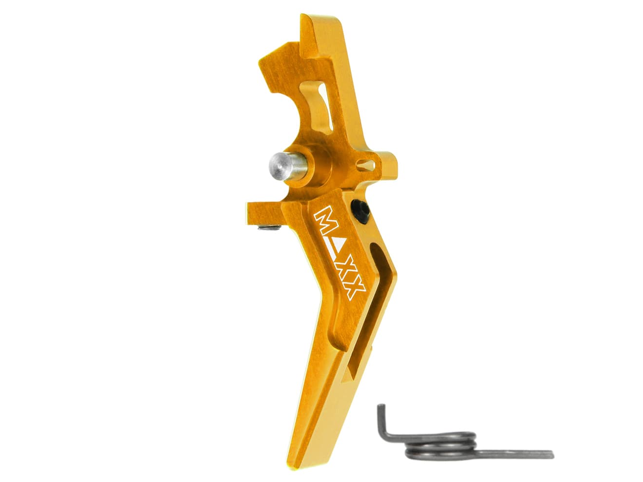 MAXX アルミCNC アドバンスド スピードトリガー type A for AEG M4 [カラー：ブラック / オレンジ / シルバー / レッド / ブルー / チタン]