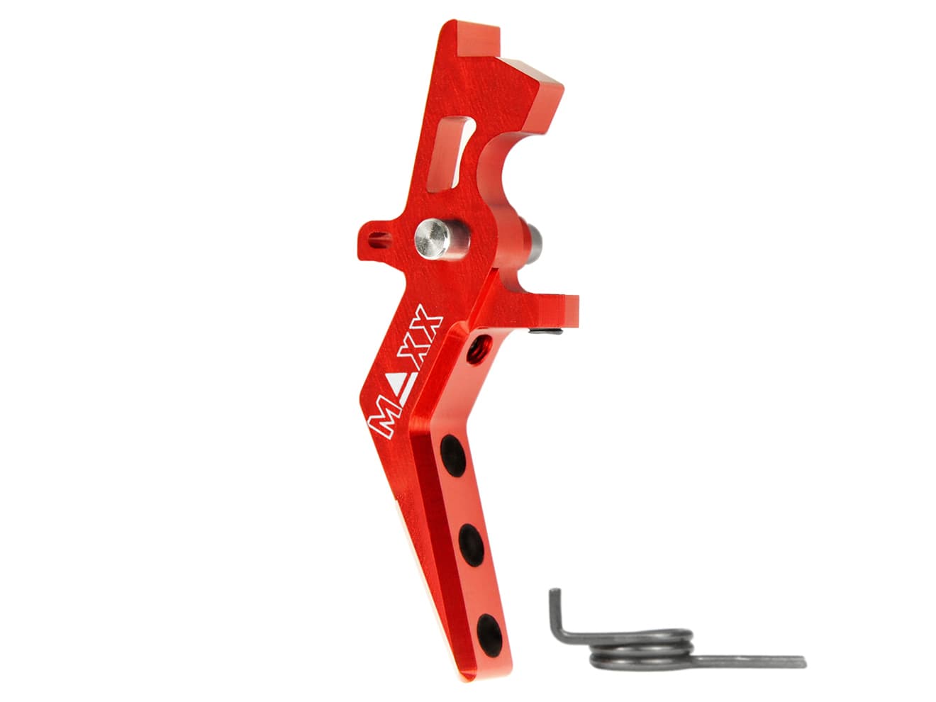 MAXX アルミCNC アドバンスド スピードトリガー type A for AEG M4 [カラー：ブラック / オレンジ / シルバー / レッド / ブルー / チタン]