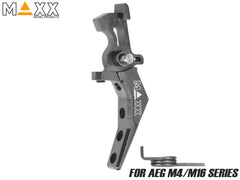 MAXX アルミCNC アドバンスド スピードトリガー type B for AEG M4 [カラー：ブラック / オレンジ / シルバー / レッド / ブルー / チタン]