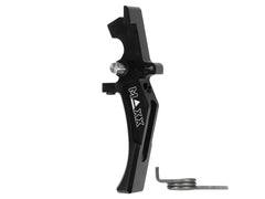 MAXX アルミCNC アドバンスド スピードトリガー type D for AEG M4 [カラー：ブラック / オレンジ / シルバー / レッド / ブルー / チタン]