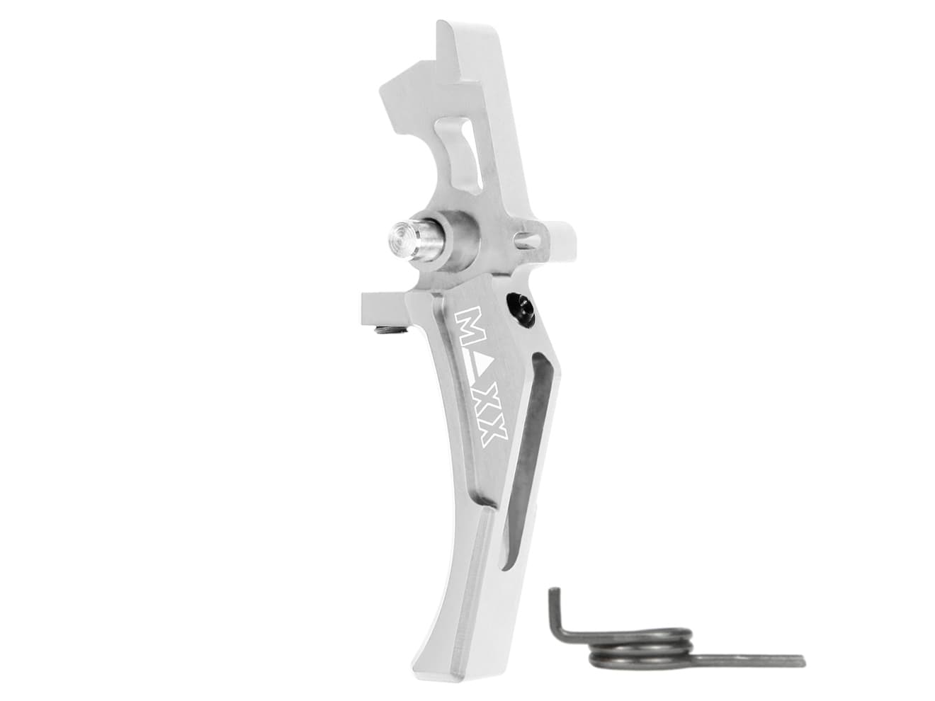 MAXX アルミCNC アドバンスド スピードトリガー type D for AEG M4 [カラー：ブラック / オレンジ / シルバー / レッド / ブルー / チタン]