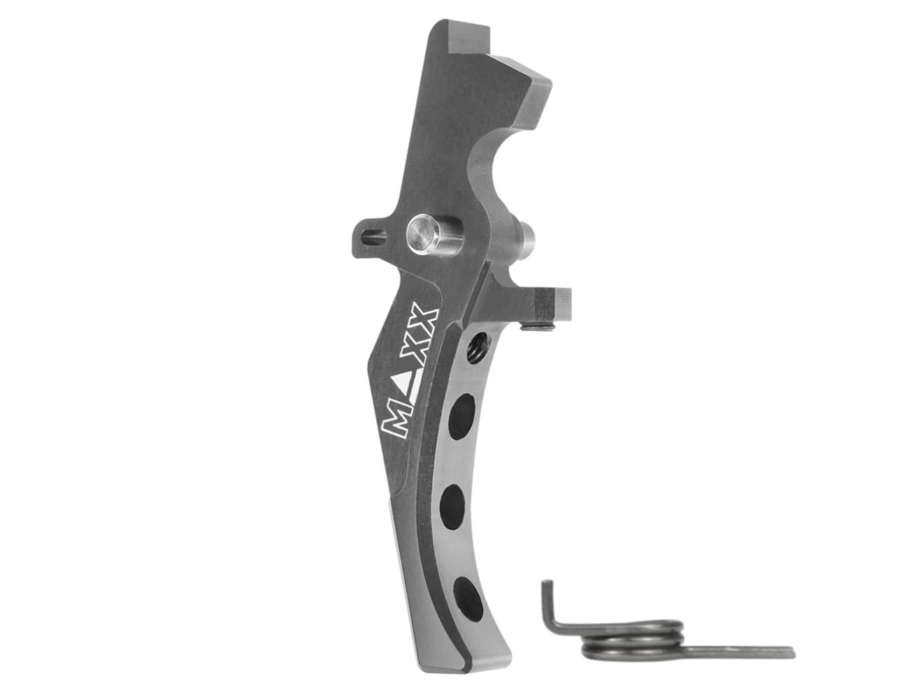 MAXX アルミCNC アドバンスド スピードトリガー type D for AEG M4 [カラー：ブラック / オレンジ / シルバー / レッド / ブルー / チタン]