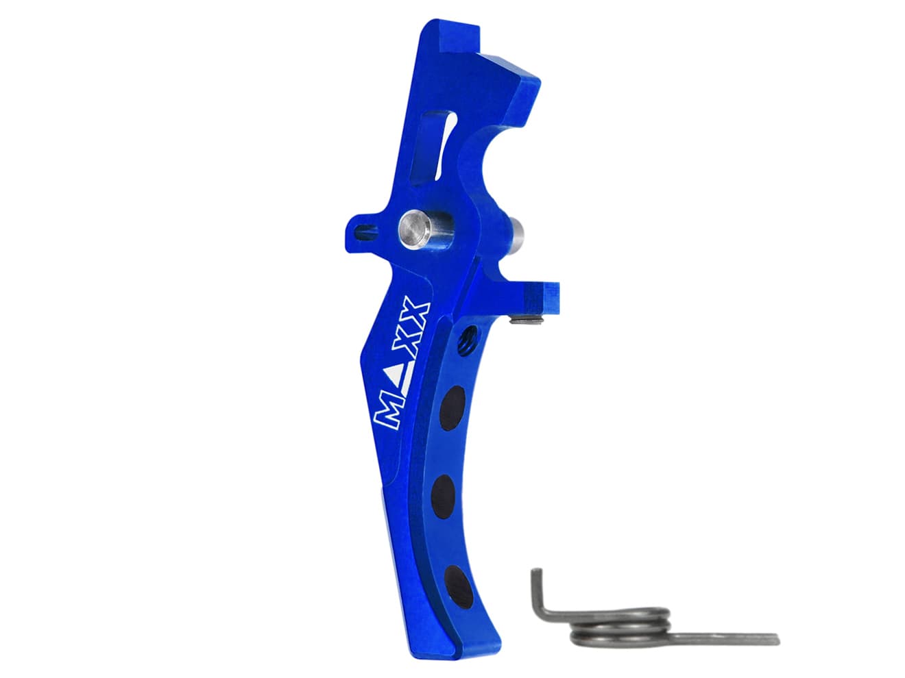 MAXX アルミCNC アドバンスド スピードトリガー type D for AEG M4 [カラー：ブラック / オレンジ / シルバー / レッド / ブルー / チタン]