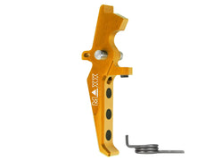 MAXX アルミCNC アドバンスド スピードトリガー type E for AEG M4 [カラー：ブラック / チタン / オレンジ / シルバー / レッド / ブルー]