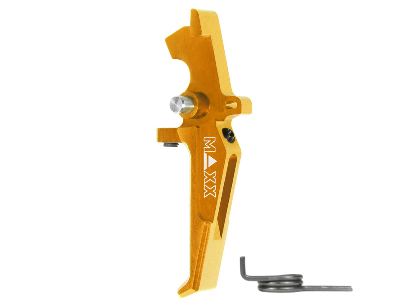 MAXX アルミCNC アドバンスド スピードトリガー type E for AEG M4 [カラー：ブラック / チタン / オレンジ / シルバー / レッド / ブルー]