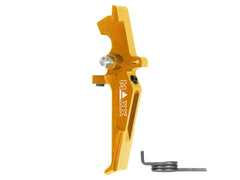 MAXX アルミCNC アドバンスド スピードトリガー type E for AEG M4 [カラー：ブラック / チタン / オレンジ / シルバー / レッド / ブルー]