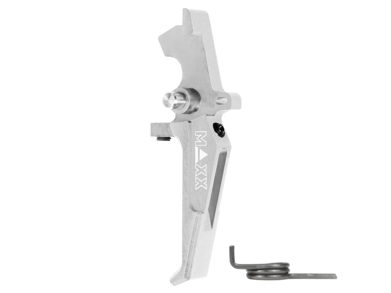 MAXX アルミCNC アドバンスド スピードトリガー type E for AEG M4 [カラー：ブラック / チタン / オレンジ / シルバー / レッド / ブルー]